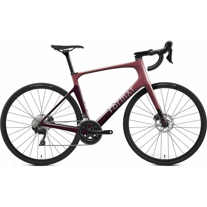 Велосипед FORMAT 2221 700C, рама 540 мм, бордовый, 2024 IB4TCN506XWEXXX